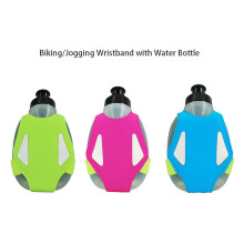 Jogging Wristband with Water Bottle